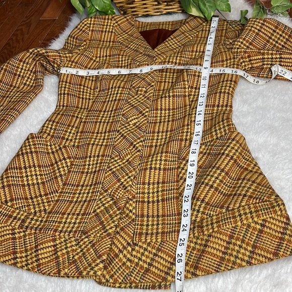 Vintage Plaid Tartan Knickers Riding Suit Blazer Set - Picture 14 of 15